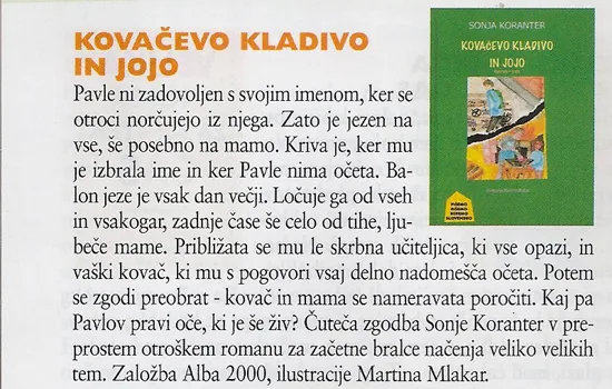 Moj malček o Kovačevem kladivu in Joju