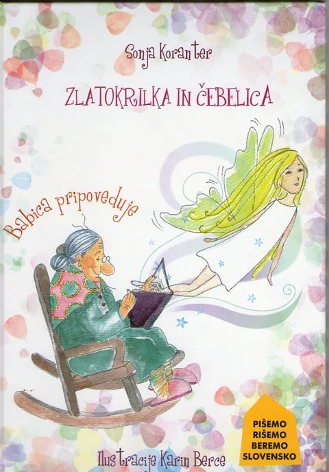 Zlatokrilka in čebelica