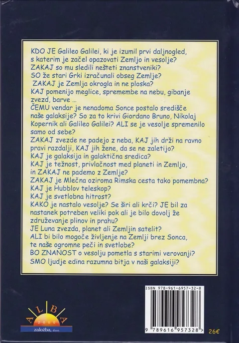 Zakaj zvezde ne padejo z neba?